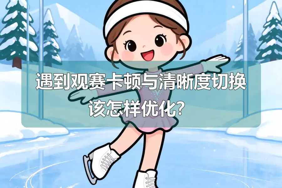 遇到观赛卡顿与清晰度切换该怎样优化?